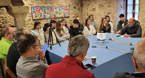 Sesion Nove Mares na Fundacion Eduardo Pondal