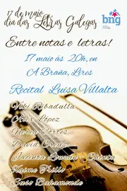 Lires recita as letras galegas