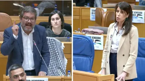 Oscar Insua BNG e a Conselleira Maria Martinez Allgue