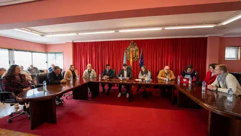 Imaxe do pleno de marzo 2024 de Laxe