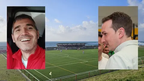 Cousillas e Pablo Conde Final Copa da Costa