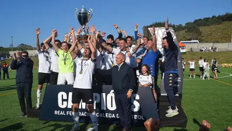 Dumbría CF Campion da Copa da Costa 2024-Foto-Jorge Castro