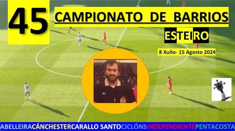 Programa Campionato Barrios Esteiro 2024