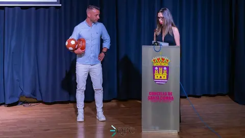 Doro con Monica Martinez na Gala do Futbol da Costa QPC 2024-Foto-Adan