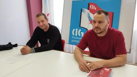 Juan Antonio Rivero e Martín Caamaño