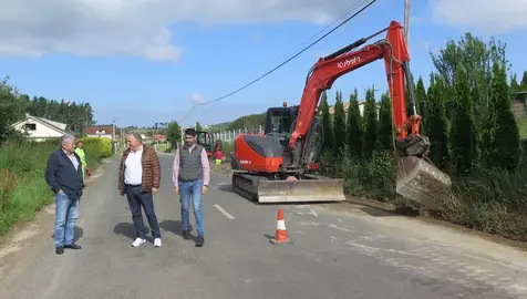 Laracha- Obras abastecemento Golmar