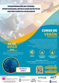 Cartel Curso de Verán Turismo Ézaro copia