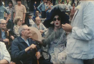 Fotograma de Ocaña, retrato intermitente.Cortesia da Dilmoteca de Catalunya