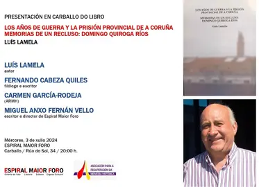 Presentacion Luis Lamela en Carballo