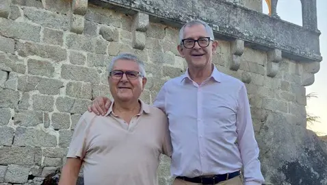 xose Mafia Lema Suarez con Evencio Ferrero