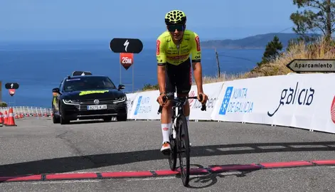 Guillermo García Janeiro ganador do Gran Fondo Ezaro 2024-Foto-Jorge Castro