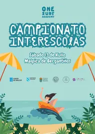 cartel campionato surf interescolas malpica