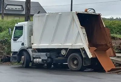 Camion do lixo de Muxia