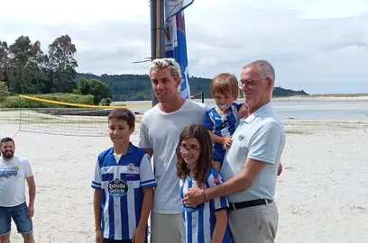 Dani Barcia con Suso Castro