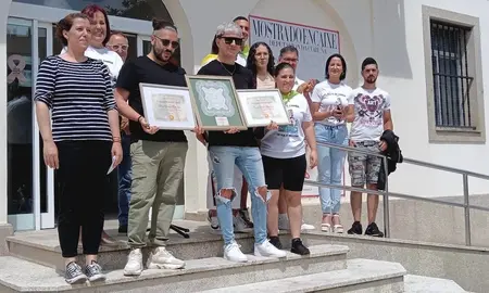 Carlos e Fran Barcia Camarinans do Ano nas Festas do Carme 