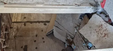 explosión con feridos