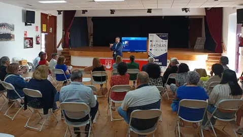 Modesto Gomez con Percega