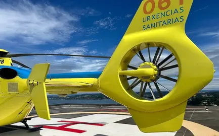 Helico Santiago en Vimianzo