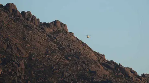 Helicoptero no Monte Pindo