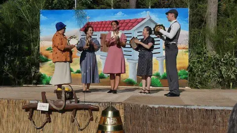 Cantareiras corcubionesa na Feira Sabor de Aldea da Redonda