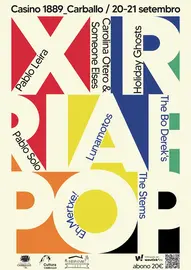 Cartel Festival Xiria Pop Carballo 2024
