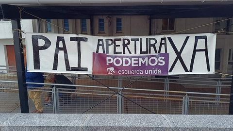 Punto de Atencion a Infancia de laxe Pancarta