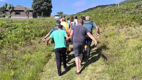 Rescate en. Muxia Proteccion Civi 2