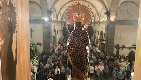 Inicio Novena Virxe da Barca