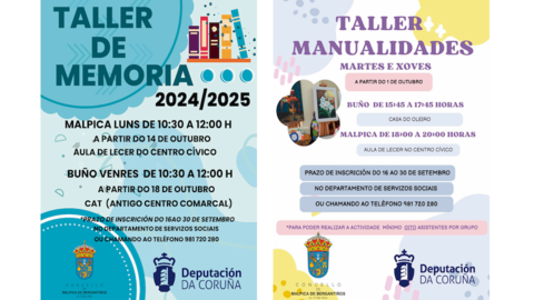 Talleres malpica obradoro memoria
