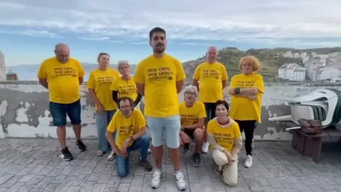 A AC Salitre de Malpica invitando ao UTF Camino dos Faros por FEGERC