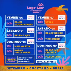 programa setembro campin lago mar