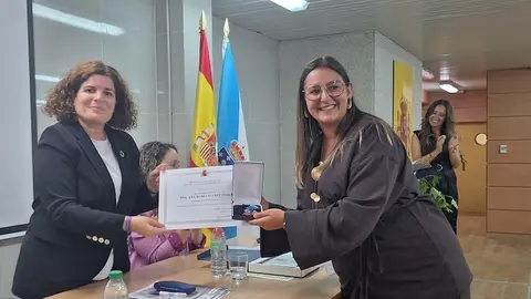 Ana Suarez coa Subdelegada do Goberno Maria Rivas