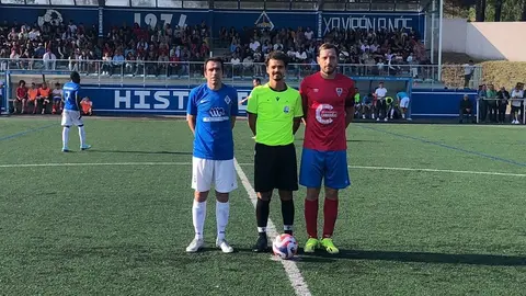 Morino e Pejo no derbi Camarinas-Porteno no Vicente Carril-Foto-Parker