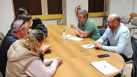 Membros do BNG coa ANPA do COLE de Dumbria