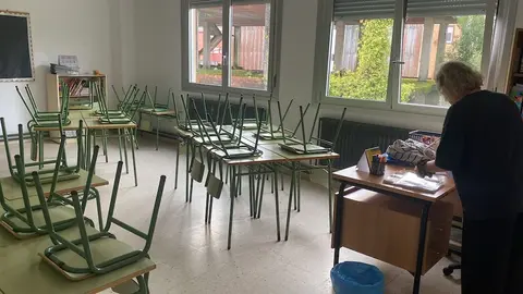 Aulas Baleiras no CEIP de Cee
