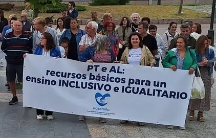 Concentracion en laxe contra os recortes