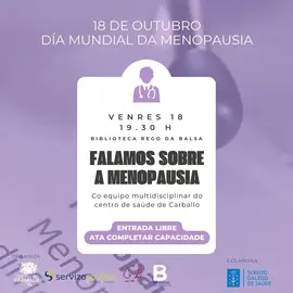 Charla menopausia Carballo
