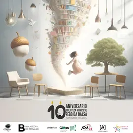 10 aniversario Biblioteca Rego da Balsa