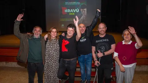 Presentando o documental Bravu XXX en Carballo 2