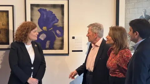 Donación obras Sofía Gandarias a Parador de Muxia