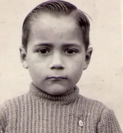 Manuel Suarez Camino de Montevideo aos 3 anos