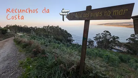 Ruta nos Pinos no Mar por Carballo-Malpica