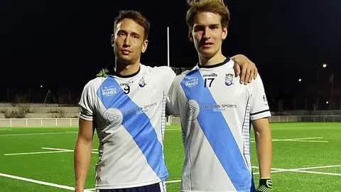 Samuel e Tomás L B de Lires a Seleccion Galega de Futbol Gaelico