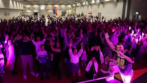 Dj Rokiño no Centro Español Apóstol de Santiago de Liechtenstein