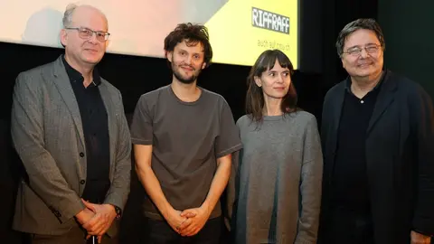 Adrien Borbone, Nuria, Luis Calvo