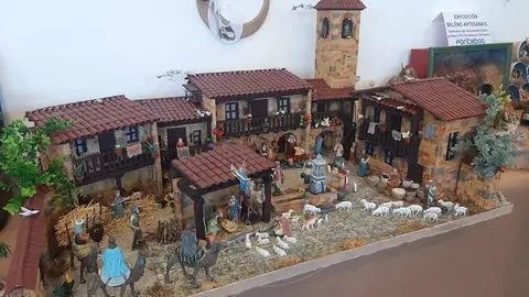 Belen artesan en Mazaricos