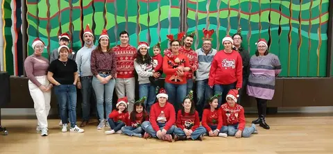 Nadal con Alejandra Plaza