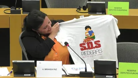 Ana MIranda Comisión Pesca SOS Redeiras