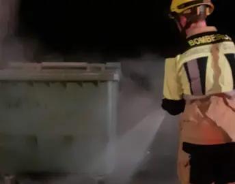 Incendio colector. Concello Laracha