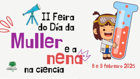 Dia Muller e nena na Ciencia Carballo 2025